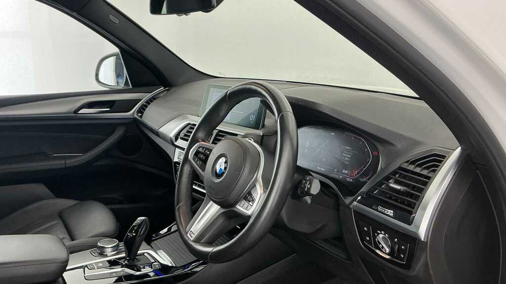BMW X3 Xdrive20i M Sport Step 2019 SL69ZKB White #6