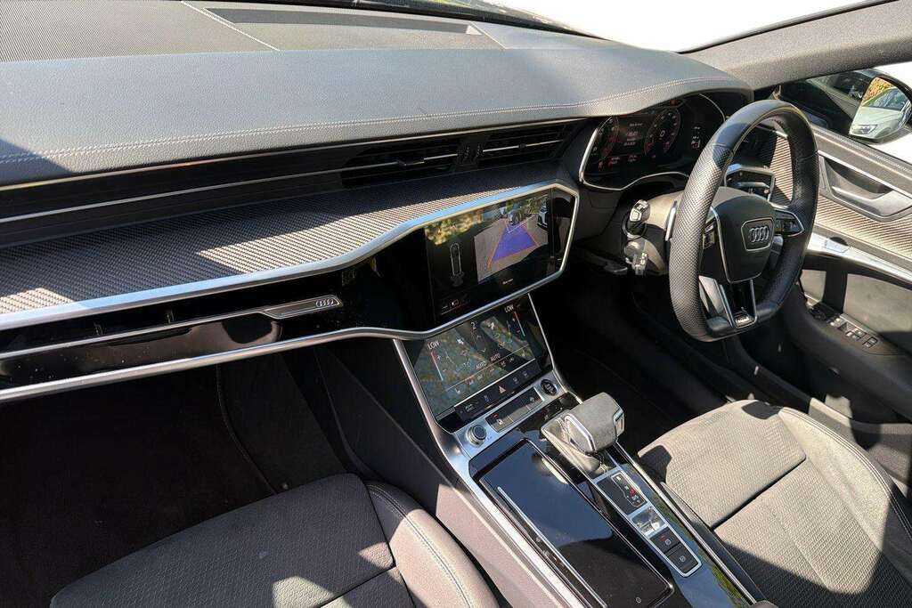 Audi A6 40 Tfsi Black Edition S Tronic 2022 KR22DOU Blue #2