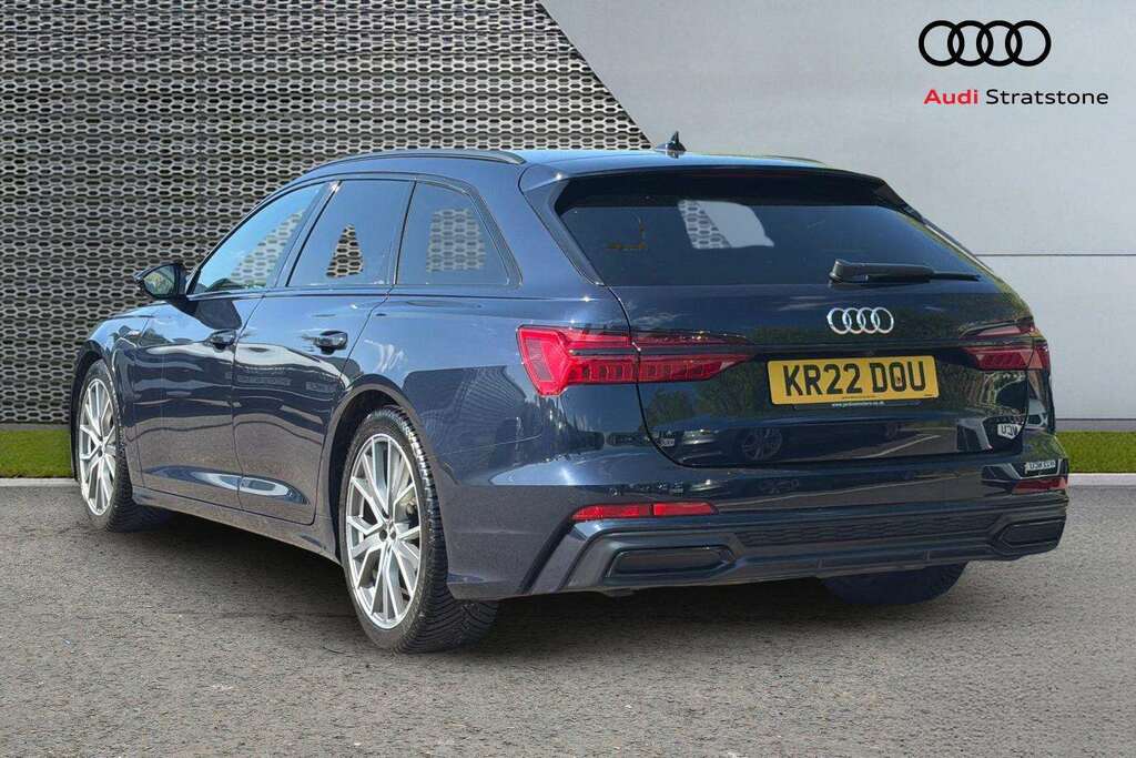 Audi A6 40 Tfsi Black Edition S Tronic 2022 KR22DOU Blue #3