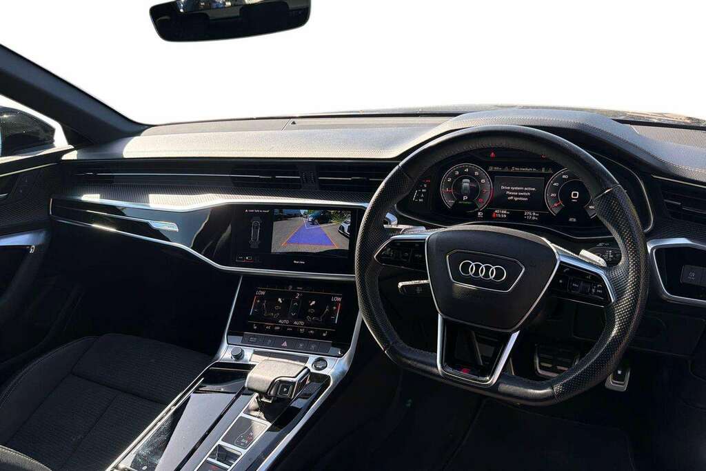 Audi A6 40 Tfsi Black Edition S Tronic 2022 KR22DOU Blue #6