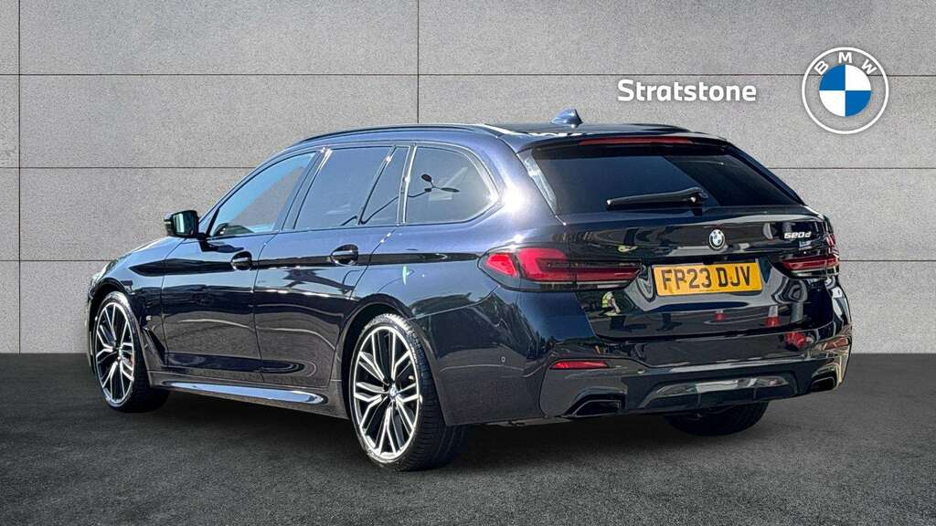 BMW 5 Series 520D Mht M Sport Step 2023 Black