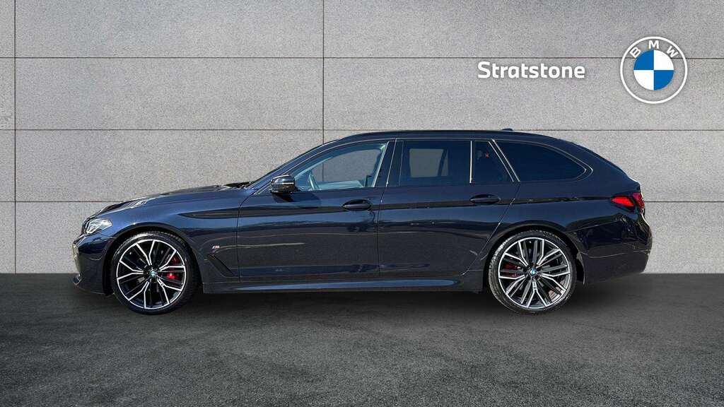 BMW 5 Series 520D Mht M Sport Step 2023 FP23DJV Black #3