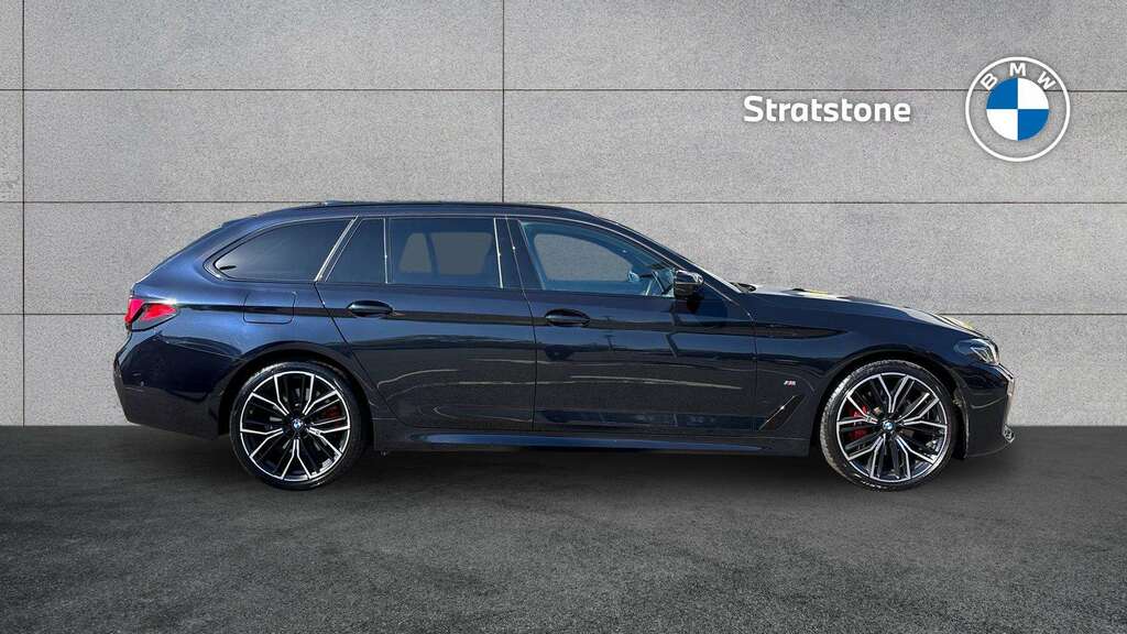 BMW 5 Series 520D Mht M Sport Step 2023 FP23DJV Black #2