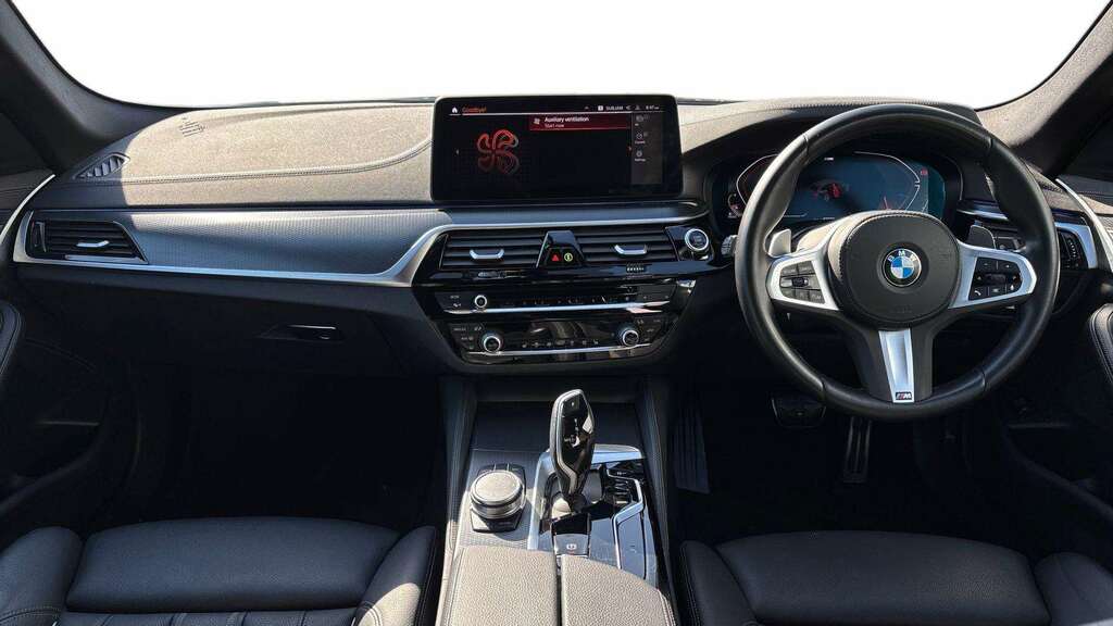 BMW 5 Series 520D Mht M Sport Step 2023 FP23DJV Black #4