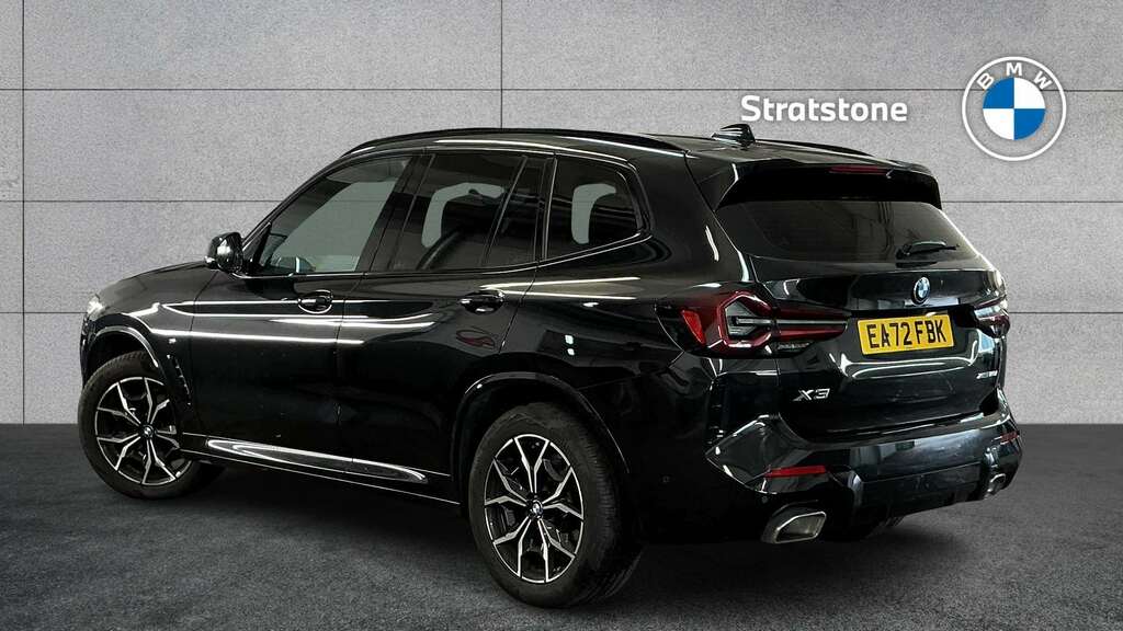 BMW X3 Xdrive20i Mht M Sport Step 2022 EA72FBK Black #2