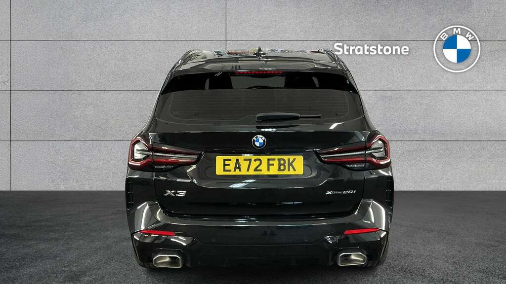 BMW X3 Xdrive20i Mht M Sport Step 2022 EA72FBK Black #5