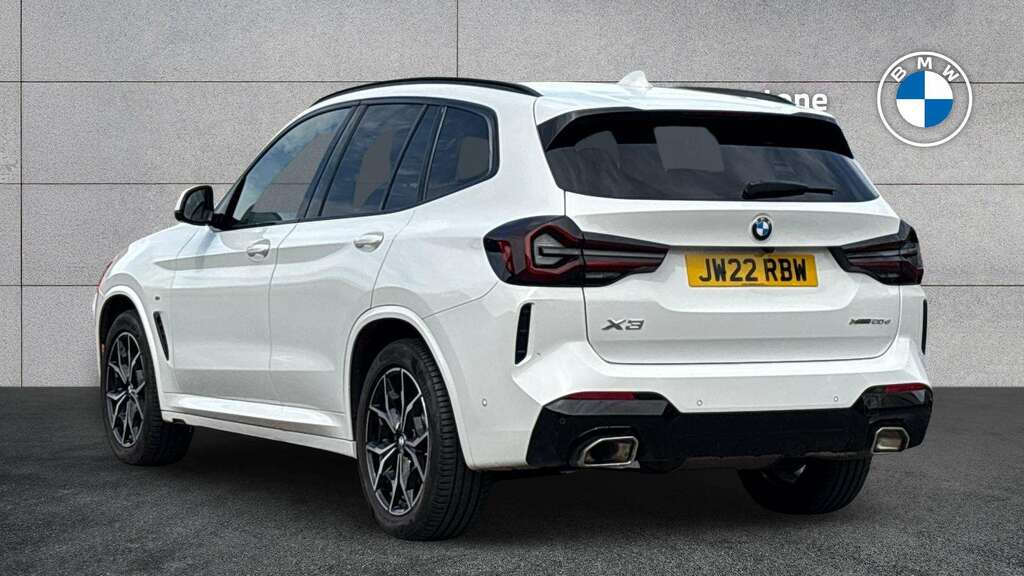 BMW X3 Xdrive20d Mht M Sport Step 2022 JW22RBW White #2