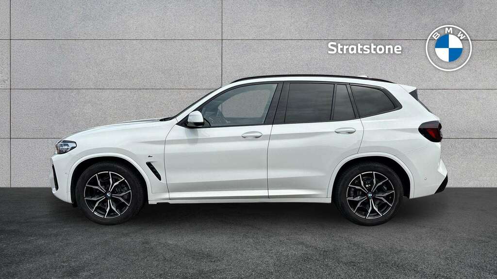 BMW X3 Xdrive20d Mht M Sport Step 2022 JW22RBW White #4