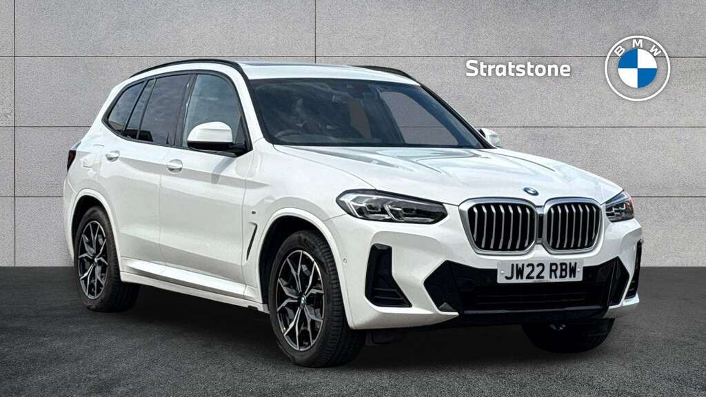 BMW X3 Xdrive20d Mht M Sport Step 2022 White