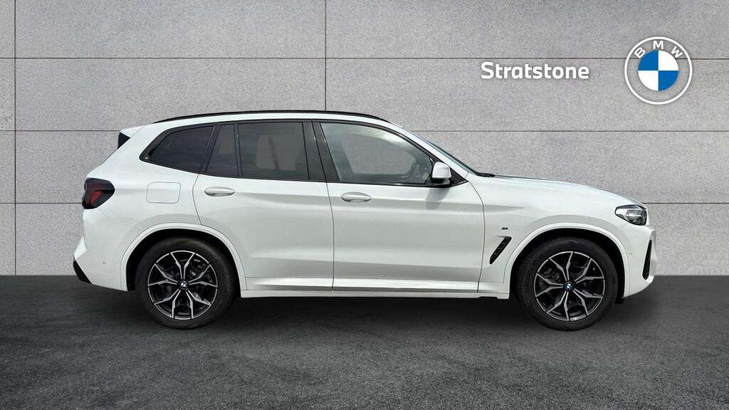 BMW X3 Xdrive20d Mht M Sport Step 2022 JW22RBW White #3