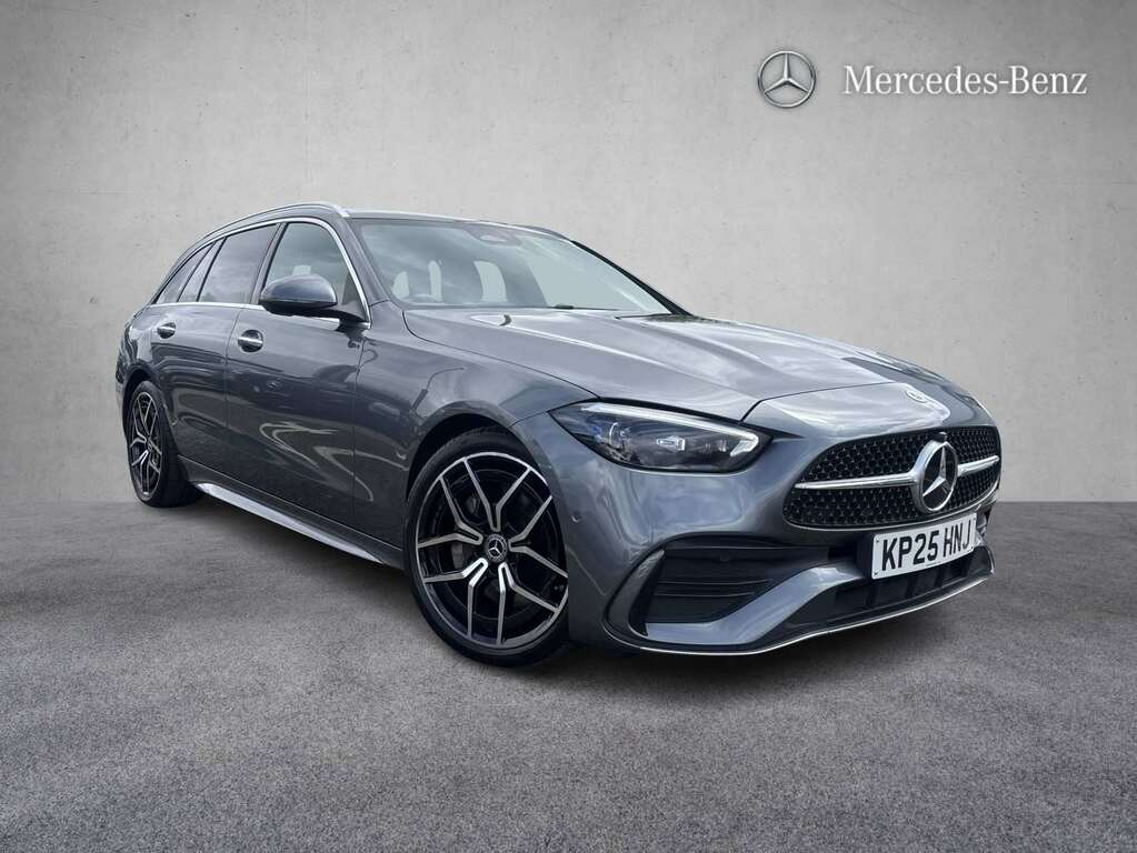Mercedes-Benz C Class C220d Amg Line Premium Pan Roof 9G-tronic 20 Grey