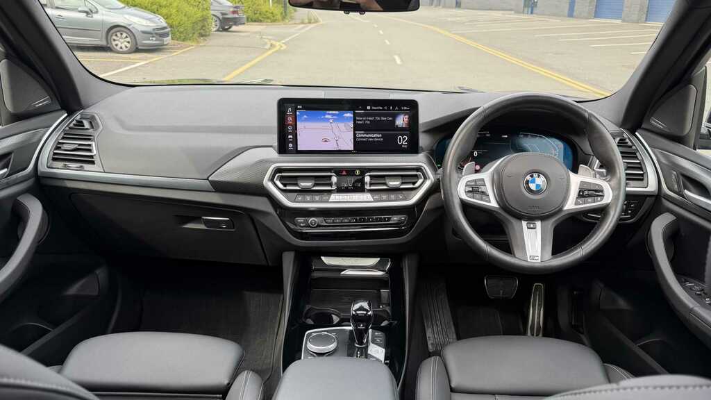 BMW X3 Xdrive20i Mht M Sport Step 2023 FL73KUG Blue #3