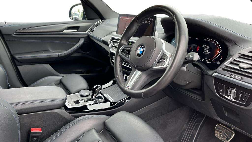 BMW X3 Xdrive30d Mht M Sport 2022 YE22OZL Blue #6