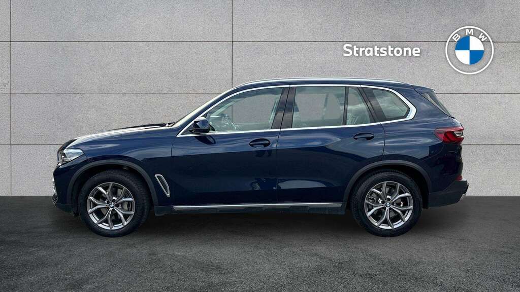 BMW X5 Xdrive30d Mht Xline 2021 Blue #4