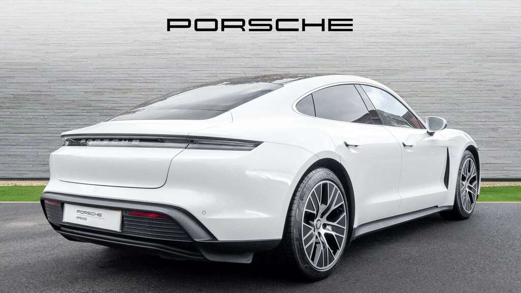 Porsche Taycan 4S 93Kwh 2020 BV70AVM White #3