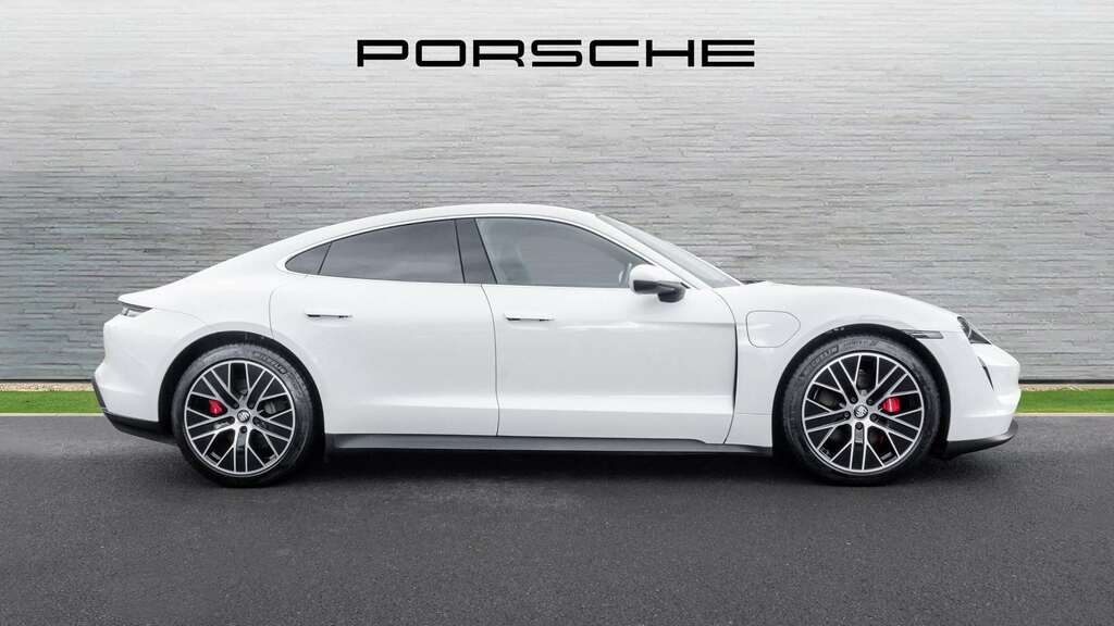 Porsche Taycan 4S 93Kwh 2020 BV70AVM White #2