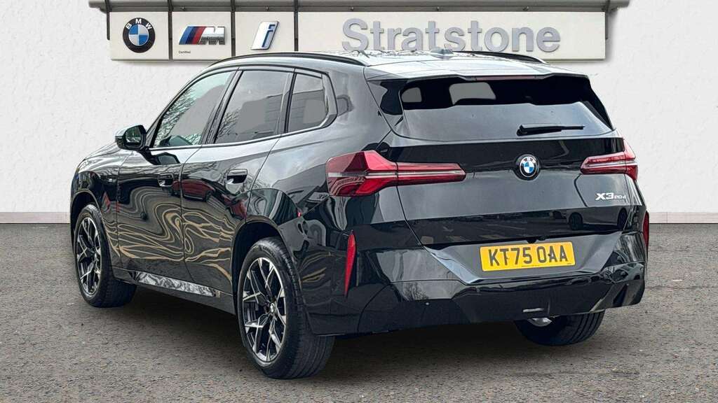 BMW X3 20D Xdrive M Sport Step 2026 KT75OAA Black #2