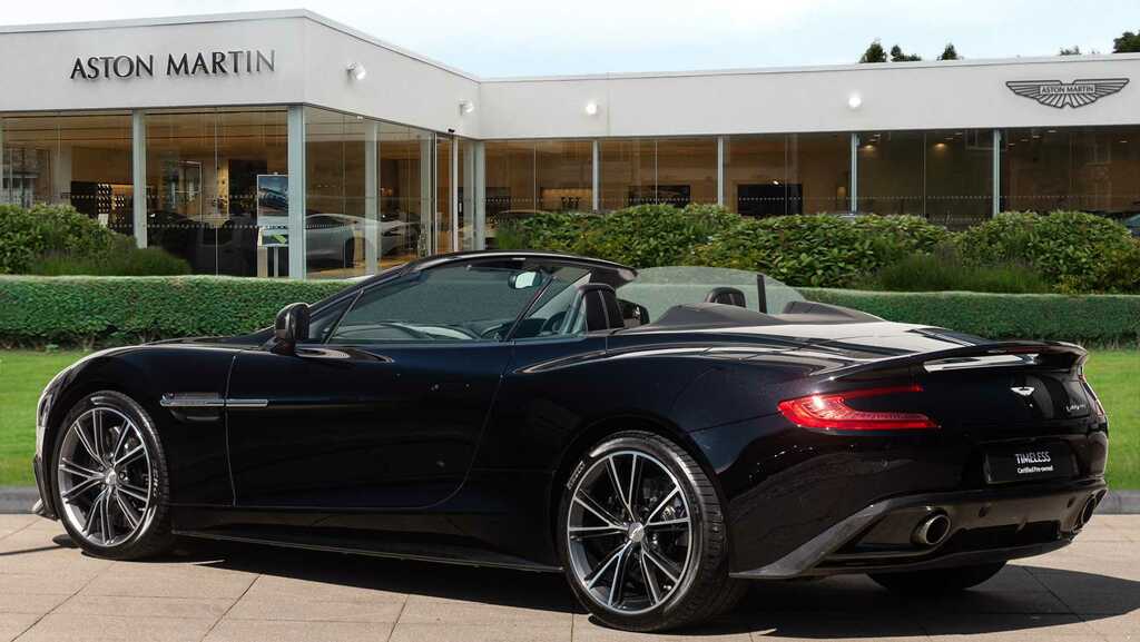 Aston Martin Vanquish V12 568 Volante Touchtronic 2015 Black