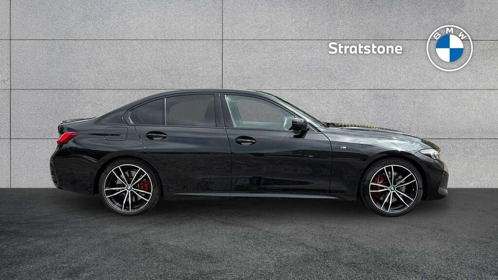 BMW 3 Series 320I M Sport Step 2024 YH24VVW Black #3