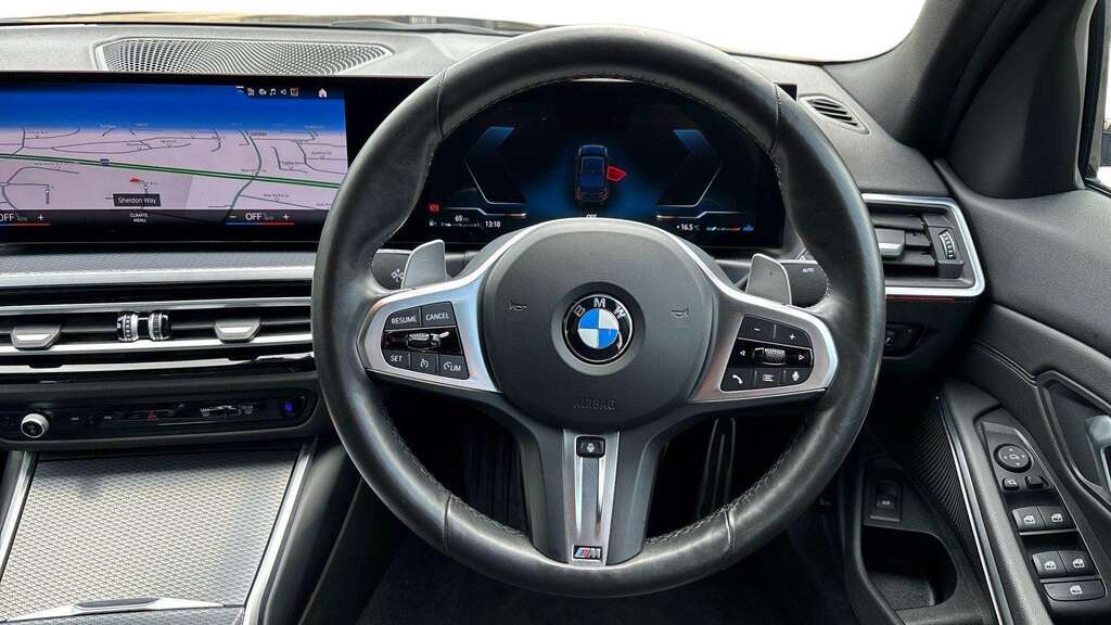 BMW 3 Series 320I M Sport Step 2024 YH24VVW Black #6