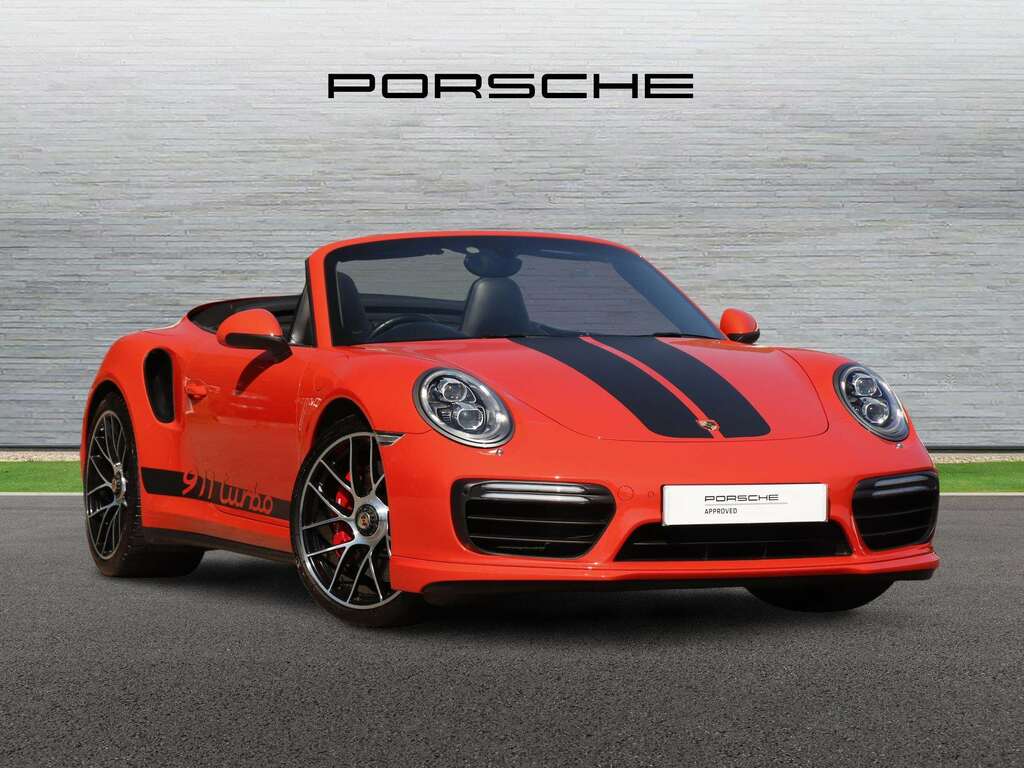 Porsche 911 3.8T 991 Turbo Convertible Pdk 4Wd Euro Orange