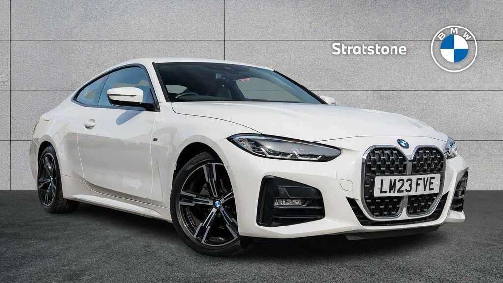 BMW 4 Series 420I M Sport Step 2023 White