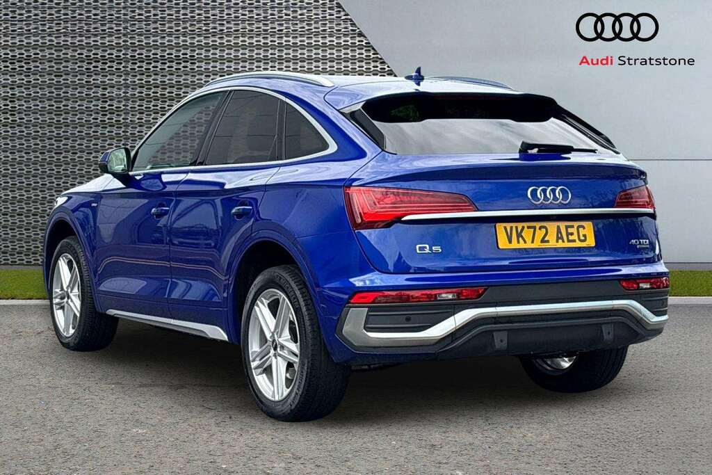 Audi Q5 40 Tdi Quattro S Line S Tronic 2022 VK72AEG Blue #2