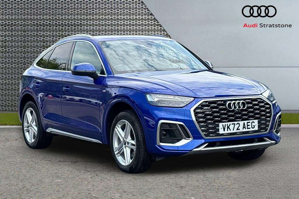 Audi Q5 40 Tdi Quattro S Line S Tronic 2022 Blue