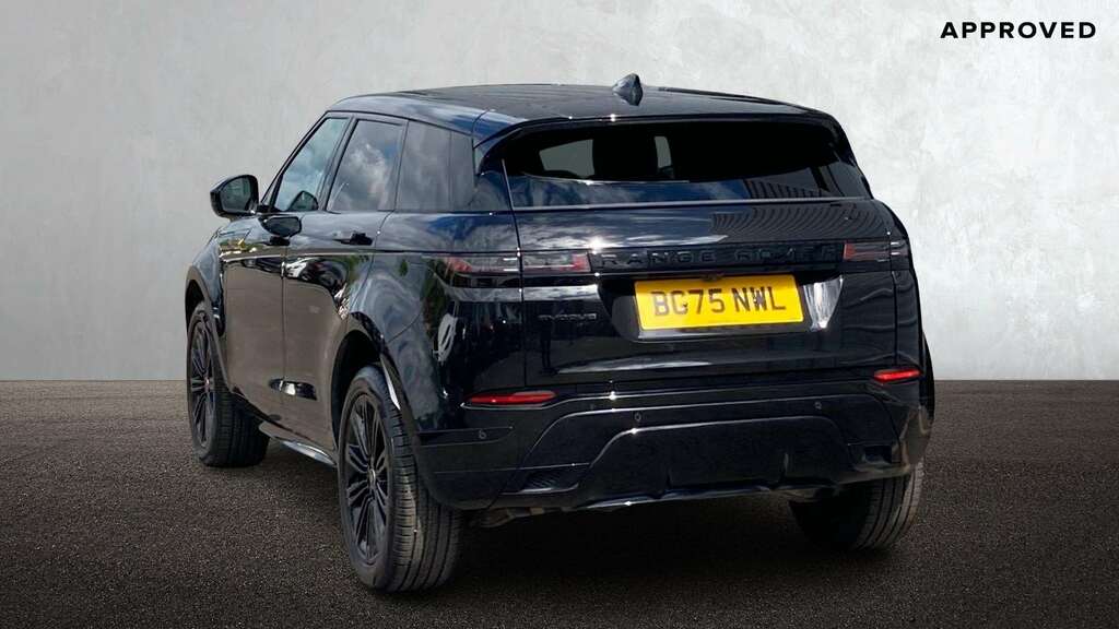 Land Rover Range Rover Evoque 2.0 D200 Dynamic Se 2025 BG75NWL Black #2
