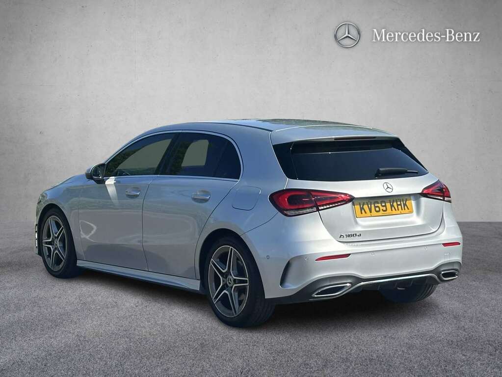 Mercedes-Benz A Class A180d Amg Line Premium 2019 KV69KHK Silver #2