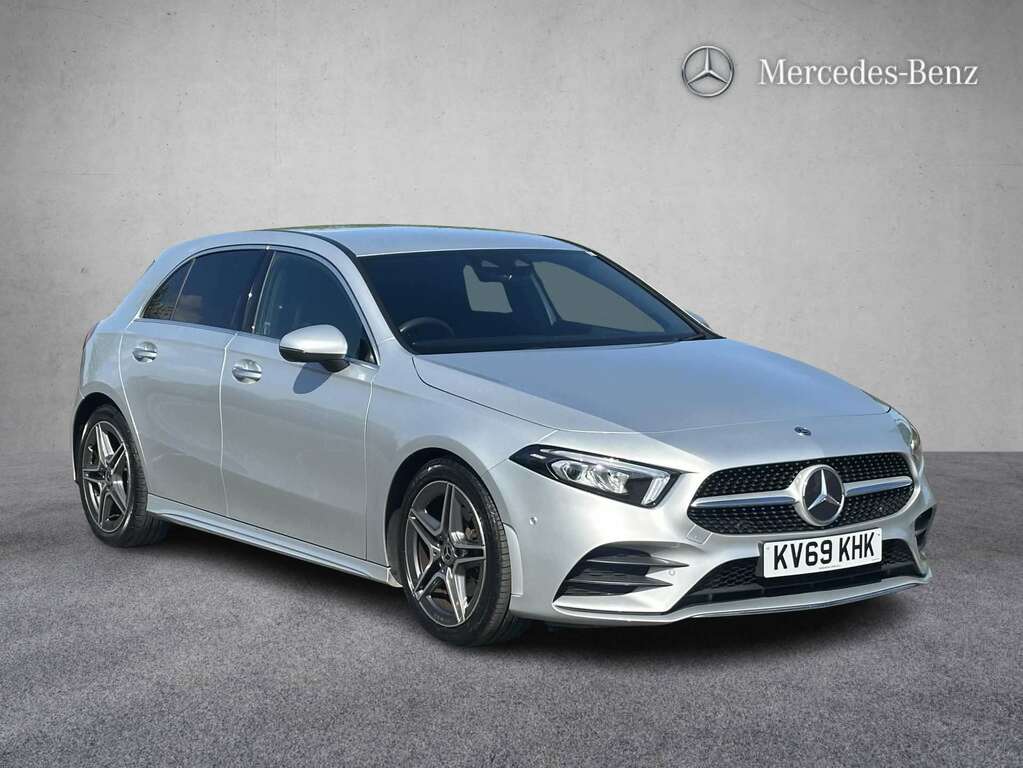 Mercedes-Benz A Class A180d Amg Line Premium 2019 Silver