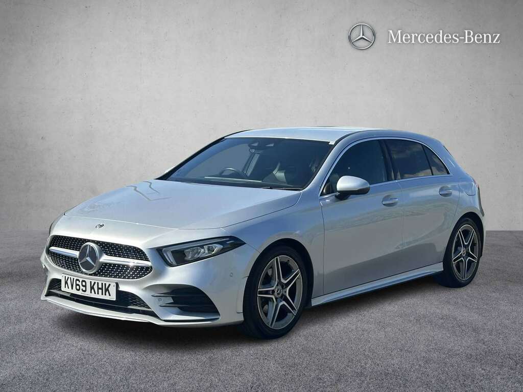 Mercedes-Benz A Class A180d Amg Line Premium 2019 KV69KHK Silver #6
