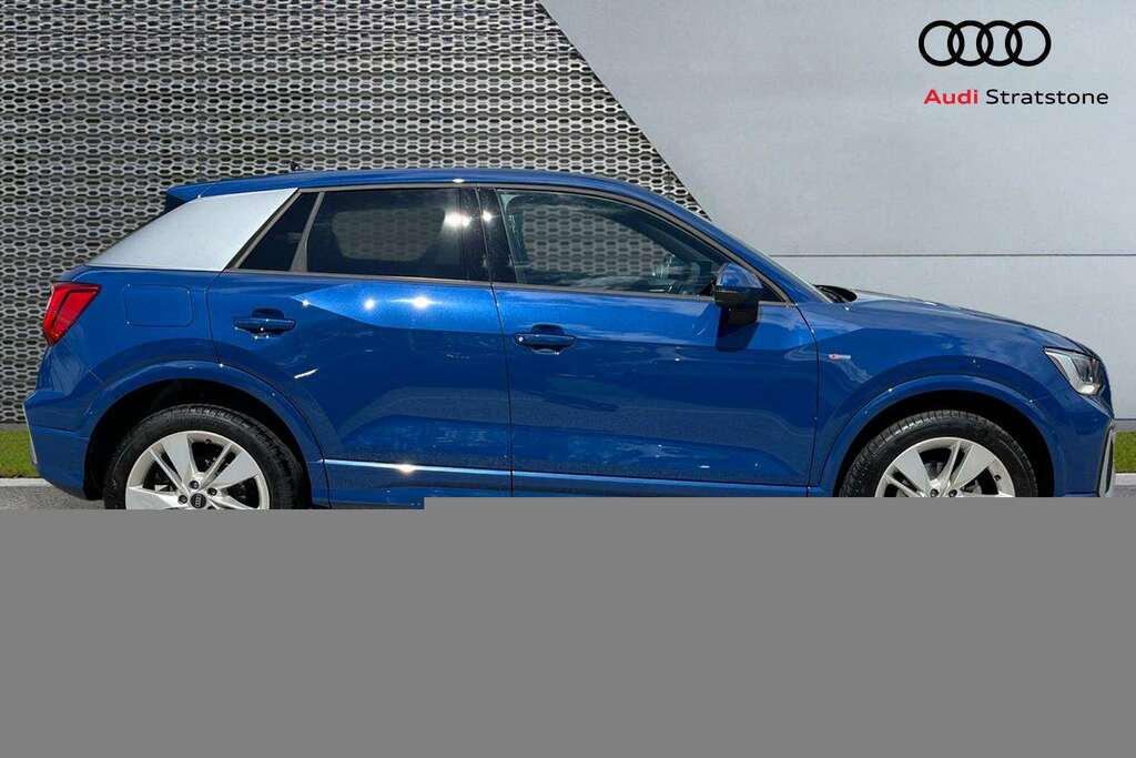 Audi Q2 30 Tfsi 116 S Line 2025 DK75UZL Blue #2