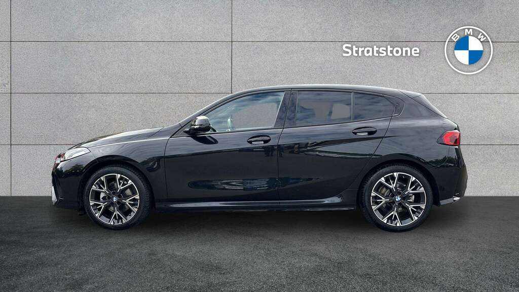 BMW 1 Series 120 M Sport Step 2025 AY75JVA Black #4