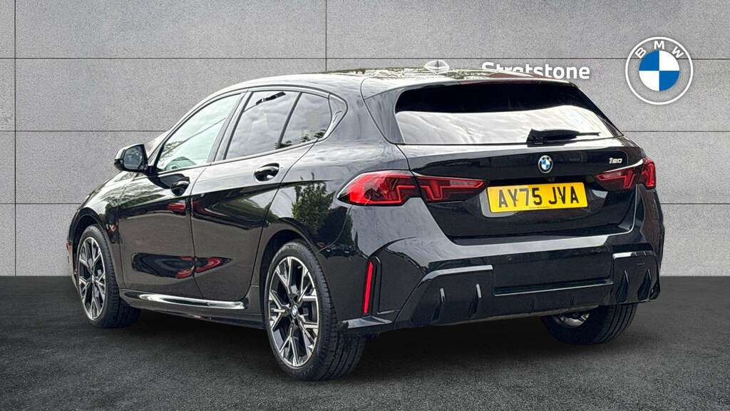 BMW 1 Series 120 M Sport Step 2025 AY75JVA Black #2