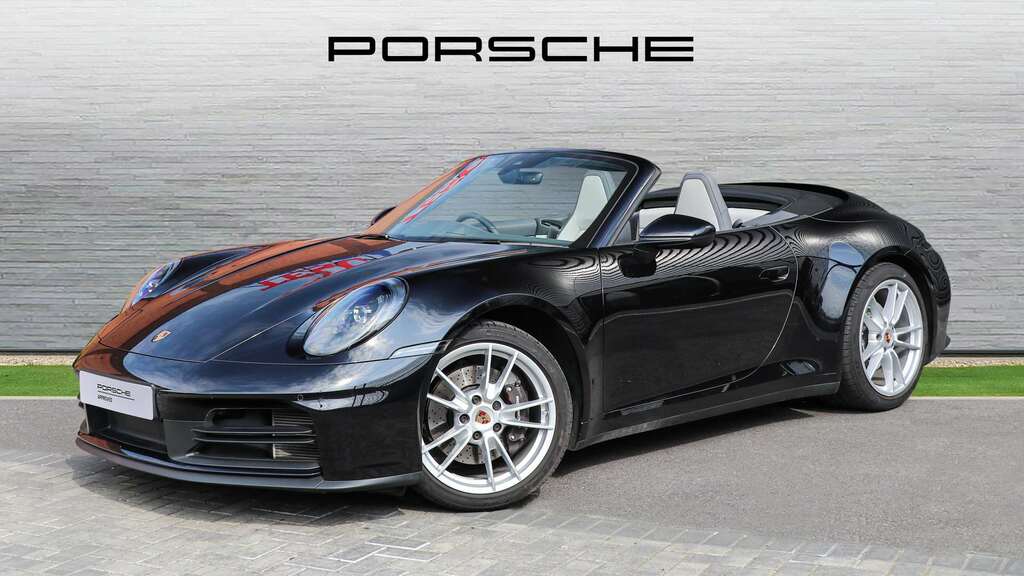 Porsche 911 Carrera Cabriolet 2025 2025 Black