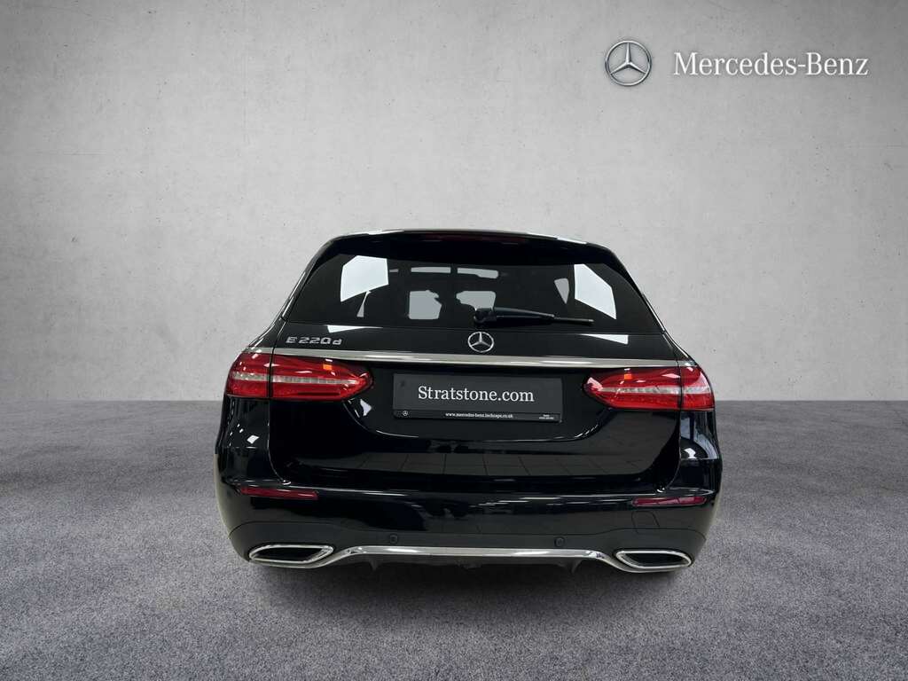 Mercedes-Benz E Class E220d Amg Line Premium 9G-tronic 2018 OE68FBB Black #5