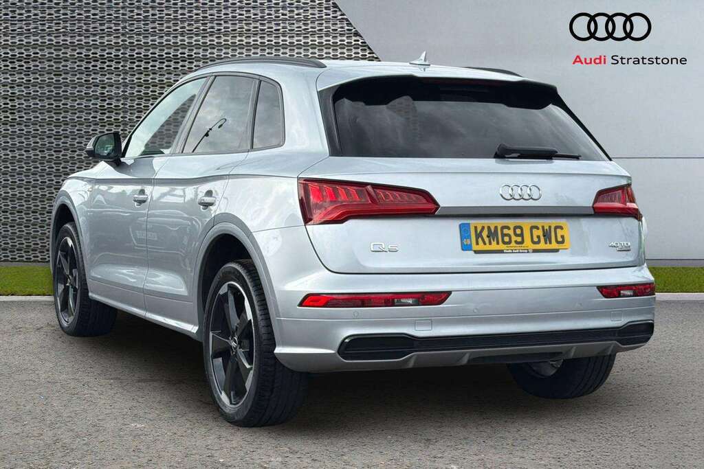 Audi Q5 40 Tdi Quattro Black Edition S Tronic 2019 KM69GWG Silver #3