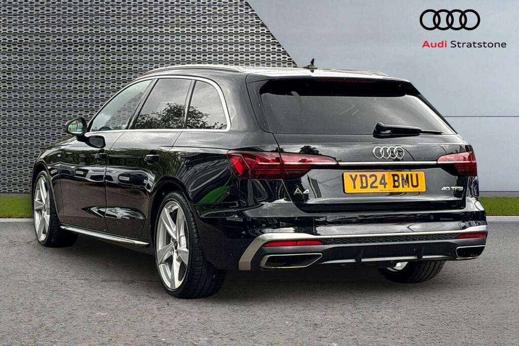 Audi A4 40 Tfsi 204 S Line S Tronic 2024 YD24BMU Black #3