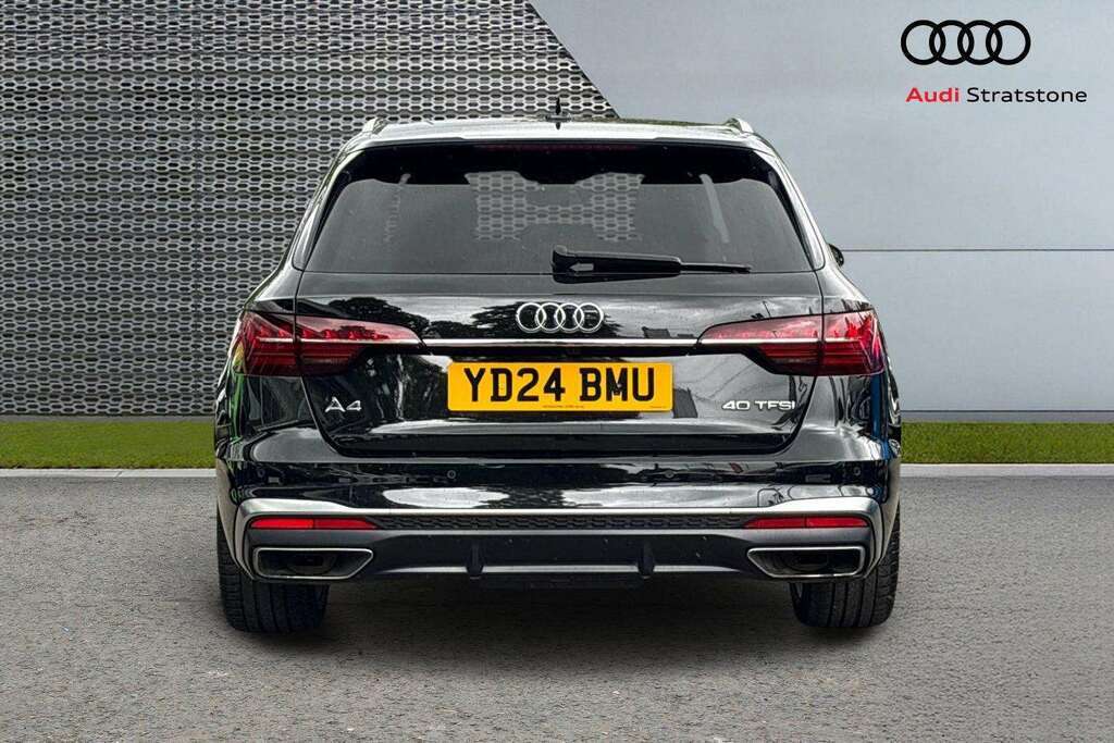 Audi A4 40 Tfsi 204 S Line S Tronic 2024 YD24BMU Black #6