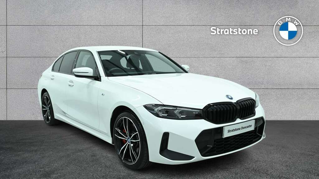 BMW 3 Series 330E M Sport Step 2024 White