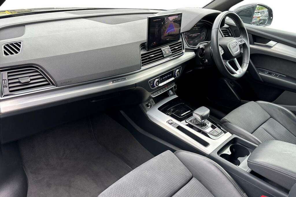 Audi Q5 40 Tdi Quattro S Line S Tronic 2022 MV72ZFF Black #2