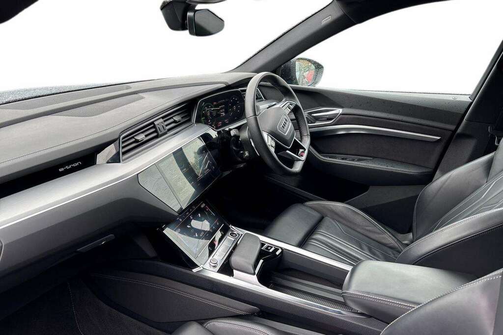 Audi E-tron 300Kw 55 Quattro 95Kwh Black Edition 2023 Blue #2