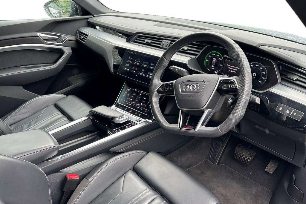Audi E-tron 300Kw 55 Quattro 95Kwh Black Edition 2023 Blue #6