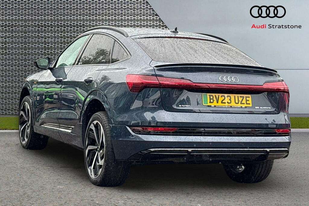 Audi E-tron 300Kw 55 Quattro 95Kwh Black Edition 2023 Blue #3