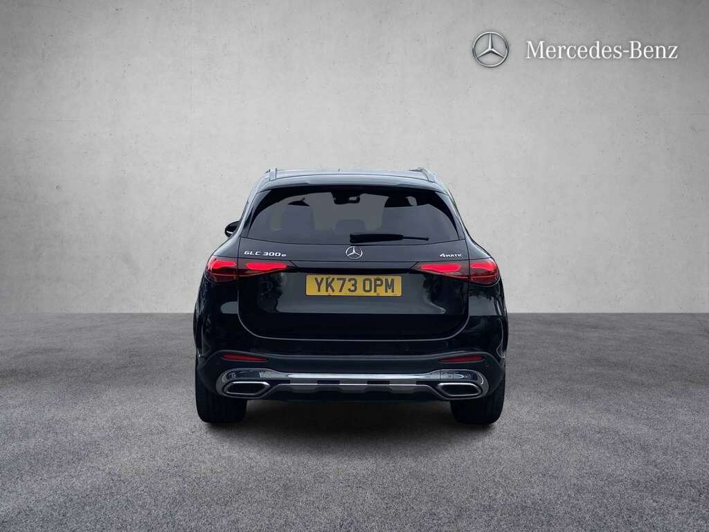 Mercedes-Benz GLC Class 300E 4Matic Amg Line 9G-tronic 2023 YK73OPM Black #5