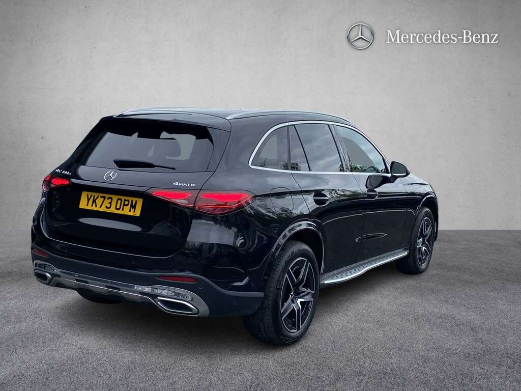 Mercedes-Benz GLC Class 300E 4Matic Amg Line 9G-tronic 2023 YK73OPM Black #6