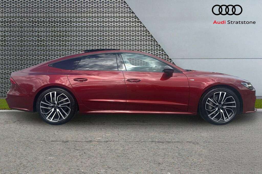 Audi A7 45 Tfsi Quattro Black Edition S Tronic 2024 Red #3
