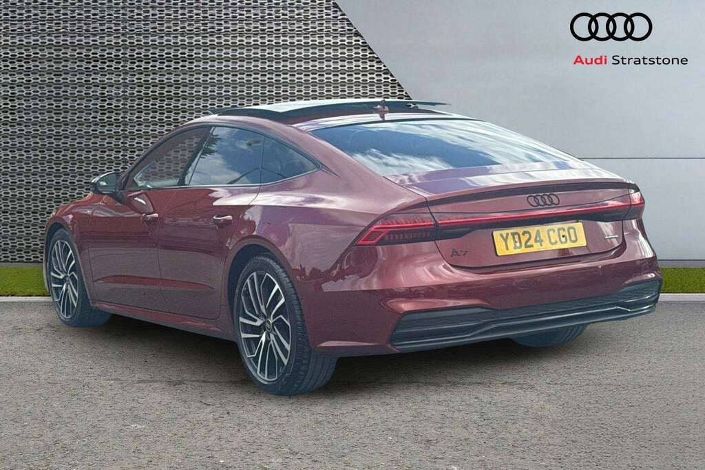 Audi A7 45 Tfsi Quattro Black Edition S Tronic 2024 Red #2