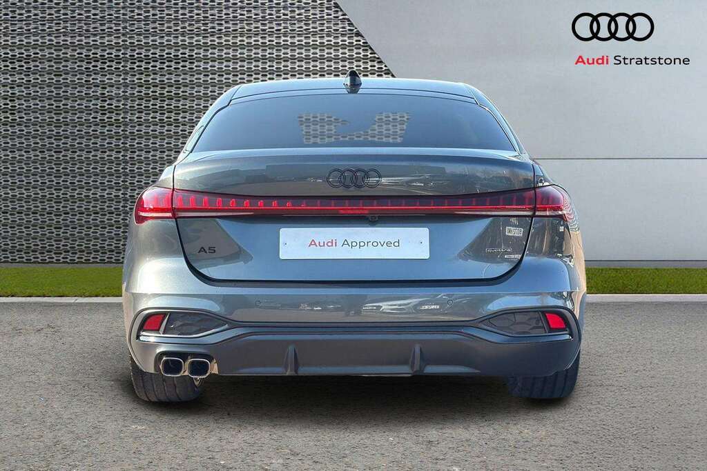 Audi A5 2.0 Tdi Quattro 204 Edition 1 S Tronic Sv 2 KP26XHU Grey #6